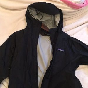 Black Patagonia Rain Jacket